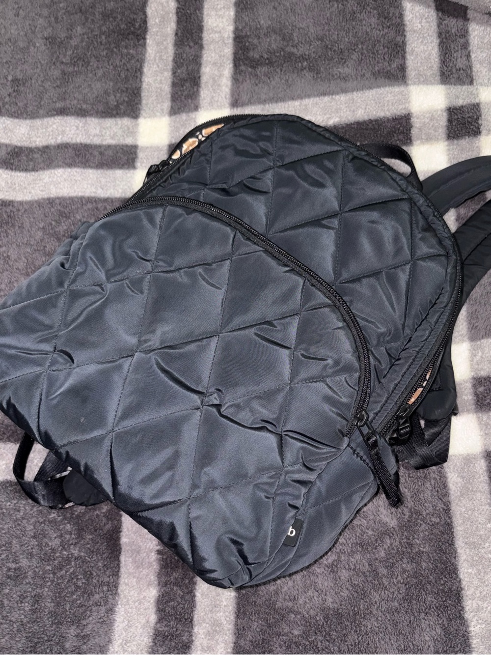 Quilted Vera Bradley Essentials Backpack